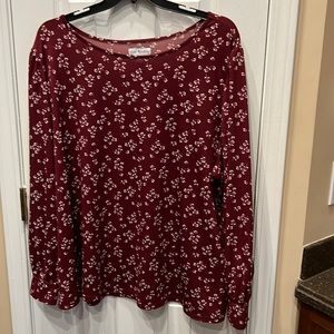 EUC long sleeve blouse